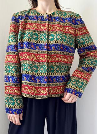 Вінтажний шовковий жакет talbots