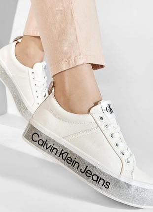 Оригинал.стильные,крутые кроссовки-кеды calvin klein