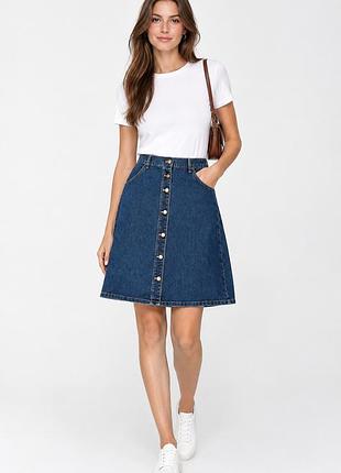 Юбка джинсовая uniqlo 2