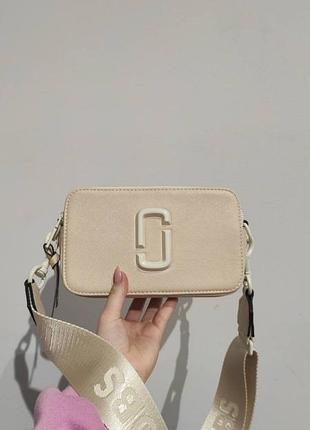 Уцінка сумка marc jacobs the snapshot beige