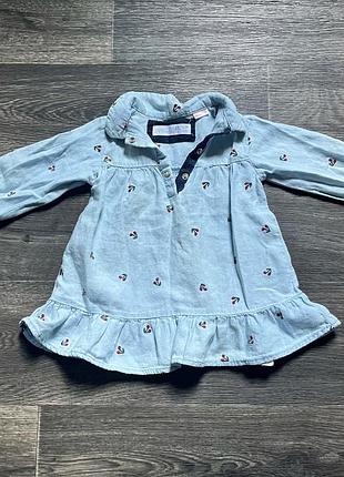Сукня zara 6-9 місяців