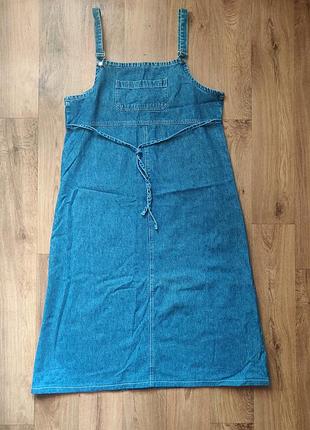 Joie de vivre jeanswear / джинсовый сарафан комбинезон / сарафан-комбинезон / jeans / жіночий / женский