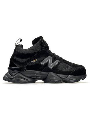 Мужские кроссовки new balance 9060 fur all black