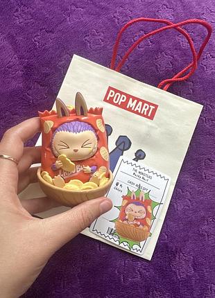 Labubu the monsters chips — оригінал pop mart, фігурка з карткою