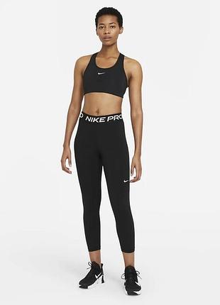 Жіночі спортивні легінси nike pro 365 tight crop cz9803-013 розмір: xs