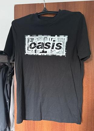 Футболка чоловіча oasis чорна s