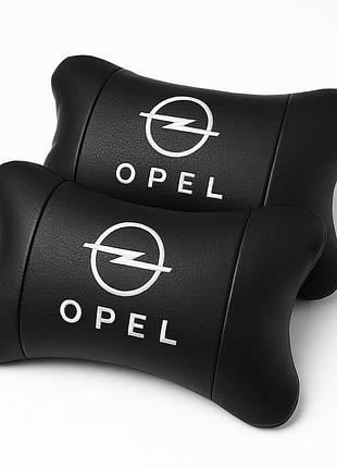 Подушки під голову в машину opel опель, подушки для підголівників в машину, дорожня подушка під голову pv-49