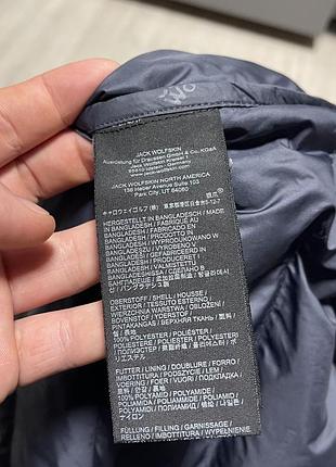 Пуховик jack wolfskin розмір л 10