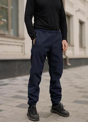 Брюки мужские soft shell "basic" intruder синие l