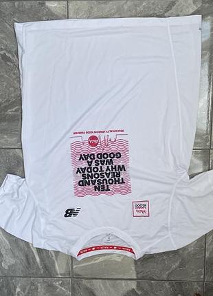 Бігова футболка new balance, vitality london 10000, розмір m