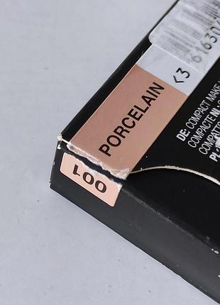 Компактна пудра max factor facefinity compact refill # 001 porcelain змінний блок нова ( пошкоджен спонжик з однієї сторони) 2