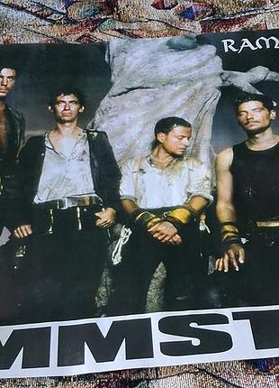Плакат rammstein (рамштайн) — herzeleid, формат а2 (60х42 см)