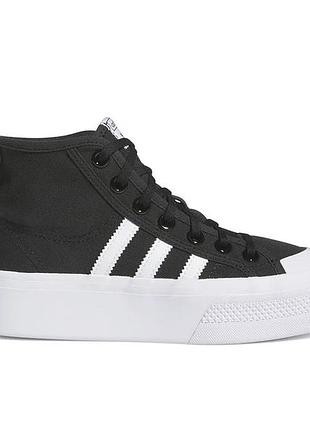 Дитячі кеди adidas - kids' (junior) nizza platform mid shoes, 34р(21см)