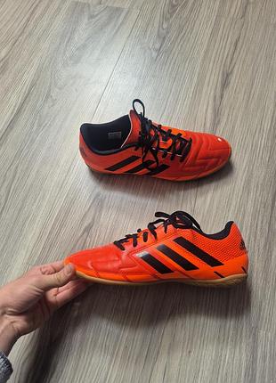 Бутси чоловічі adidas футзалки помаранчеві