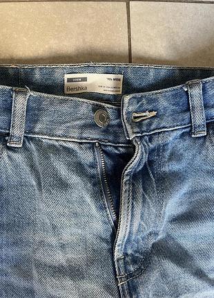 Джинси жіночі bershka denim сині