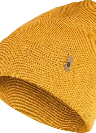 Шапка fjallraven classic knit hat acorn
