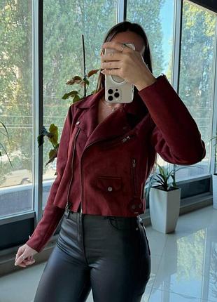 Куртки жіночі замшева косуха only (m)