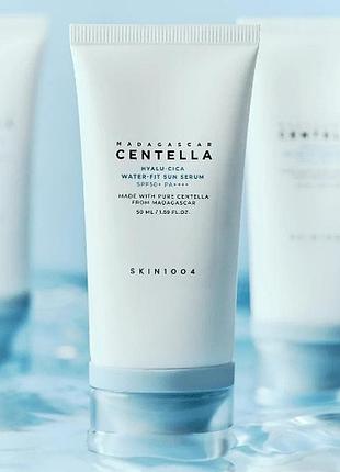 Skin1004 - madagascar centella hyalu-cica water-fit sun serum spf50+ pa++++