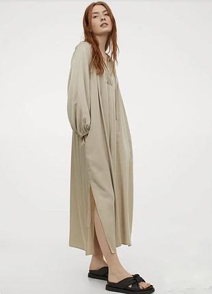 Жіноча вільна сукня міді h&m