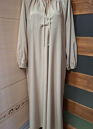 Женское свободное платье миди h&amp;m 10