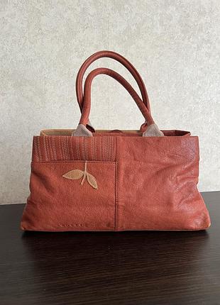 Жіноча сумка radley шкіряна коричнева