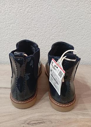Черевички лакові zara 3