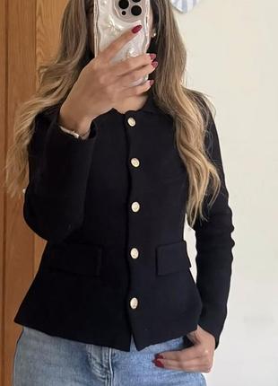 Must have! трикотажний піджак/кардиган/светр/кофта на ґудзиках від іспанського бренду zara.