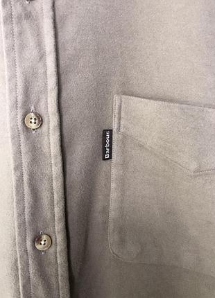 Тепла чоловіча сорочка barbour 10