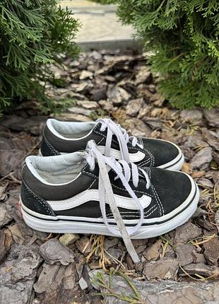 Дитячі кеди vans, розмір 28 🖤🤍