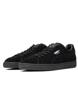 Оригінальні кеди puma suede classic "black"