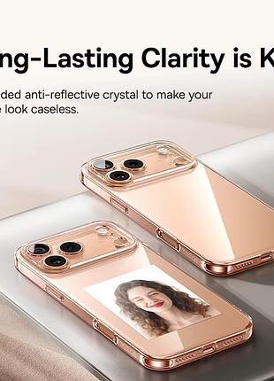 📱 ультратонкий прозорий чохол baseus simple clear soft case для iphone 16 pro 2