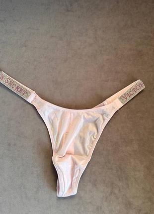 Мереживні трусики зі стразами, оригінал вікторія секрет victoria’s secret