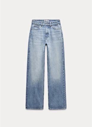 Прямі джинси zara