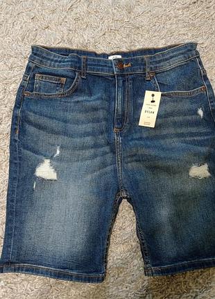 Новые с биркой джинсовые шорты river island р 158-164