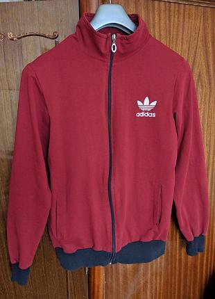 Олімпійка чоловіча adidas бордова