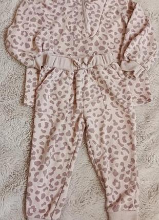 Костюм для дівчаток jessica simpson леопардовий 24 місяці