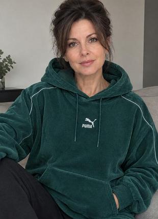 Puma велюрова кофта м