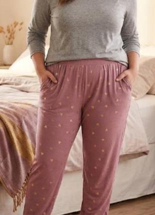 Новые домашние пижамные брюки, next, xl, 50-52