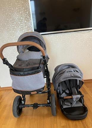 Універсальна коляска 2 в 1 bexa ideal new