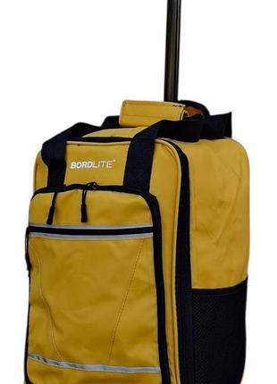 Валіза bordlite jbtb105 колір жовтий 40×25×20 см