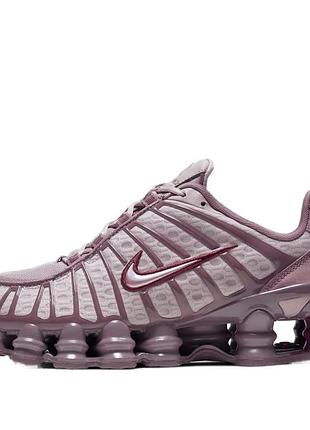 Кросівки жіночі nike shox tl pumice / night maroon eu 38.5