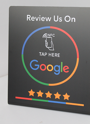 📱 интерактивный настольный nfc-студ для сбора отзывов google | цеп ntag215