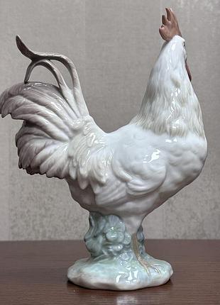 Фарфоровая статуэтка lladro «петух». 4