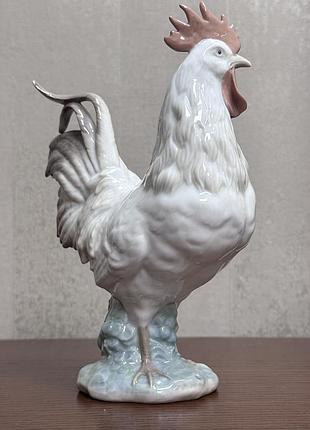Фарфоровая статуэтка lladro «петух». 5