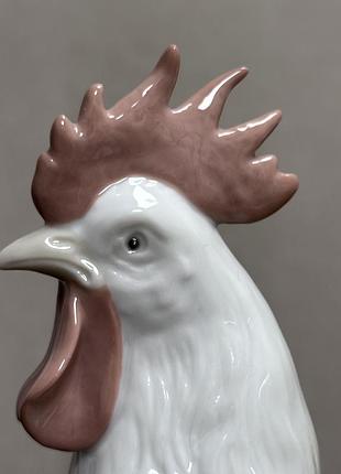 Фарфоровая статуэтка lladro «петух». 9