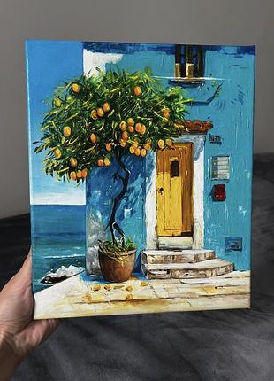 Картина маслом італія картини 🖼️