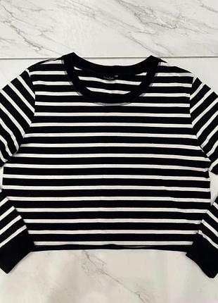 Укорочений лонгслів massimo dutti