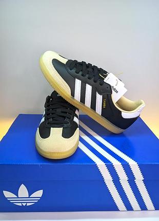 Оригинальный черный кроссовки adidas samba og js3832 38-40 (24.6 см. - 25,8 см.)