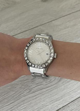 Жіночий годинник jacques lemans 1-1517.1 (кристали swarovski, сталь)