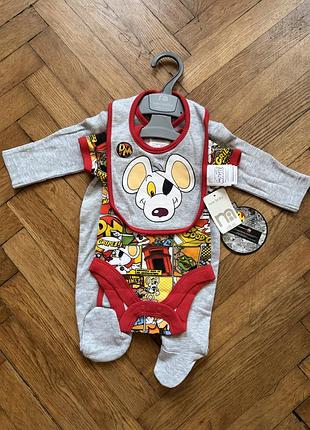 Новий набір 3-ка від mothercare для новонароджений